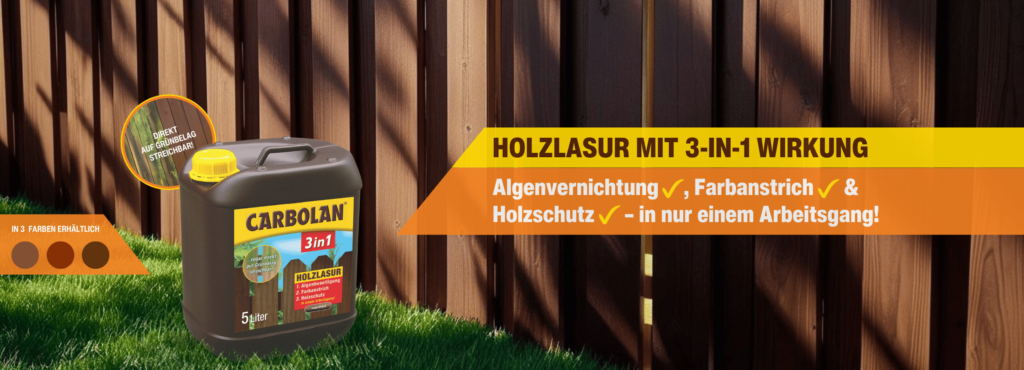 Apollo Holzschutz Carbolan HEROBANNER